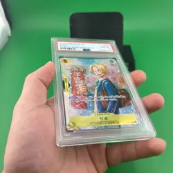 2024 ONE PIECE JAPANESE PROMOS SAIKYO JUMP-MAY 2024 SABO #073 PSA 10 - Image 3