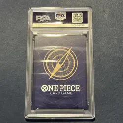 ONE PIECE OP12-ALT ART DEMON AURA NINE-SWORD STYLE DEAD MAN'S GAME PSA 10 GEM MT - Image 2