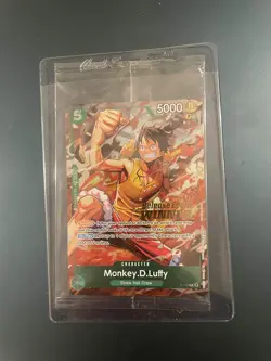 P-135 Monkey D Luffy Winner Stamp - One Piece TCG OP16 Pre-Release Promo SEALED - Image 1