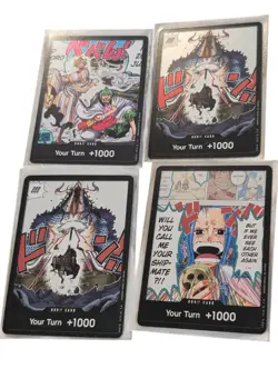 Lot of 10 Foil DON!! One Piece cards - Image 4