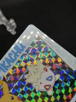 Pikachu Togepi 4 Holo Carddass Anime Collection 1998 Pokemon Card Japanese - Image 4