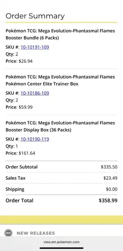 Pokemon Mega Evolution Phantasmal Flames Booster Bundle (PREORDER CONFIRMED) - Image 2