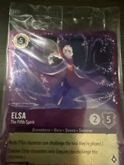 Elsa - The Fifth Spirit 6 Disney Lorcana Promo Cards Holo Sealed - Image 2