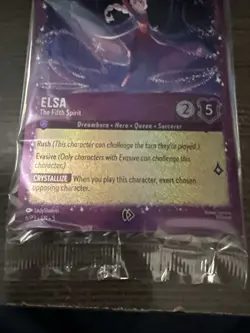 Elsa - The Fifth Spirit 6 Disney Lorcana Promo Cards Holo Sealed - Image 3