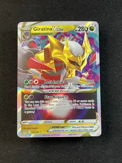 Pokemon Card - Giratina VSTAR Lost Origin 131/196 Ultra Rare SWSH Holo - Image 1