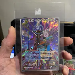 Whis calling to order bt16-131 spr Dragon Ball Super Card realm of gods psa bgs - Image 3