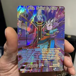 Whis calling to order bt16-131 spr Dragon Ball Super Card realm of gods psa bgs - Image 4