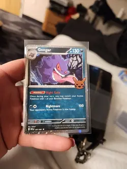 Gengar Pokemon Card** TRICK OR TRADE GRADE WORTHY - Image 1