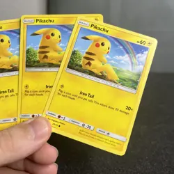 Pikachu 28/83 Shining Legends Pokemon Card Non-Holo 3 - Image 2
