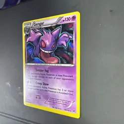 Pokemon TCG Gengar XY Breakthrough Holo Rare Card 60/162 LP - Image 4