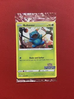 Pokemon Card TCG Illustration Contest 2022 SEALED Arcanine Greninja Bulbasaur - Image 1