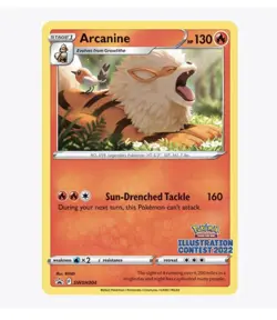 Pokemon Card TCG Illustration Contest 2022 SEALED Arcanine Greninja Bulbasaur - Image 5