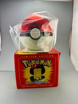 Vintage 1999 Burger King Pokemon 23K Gold Cards Set of 3 SEALED Pokeball - Image 3