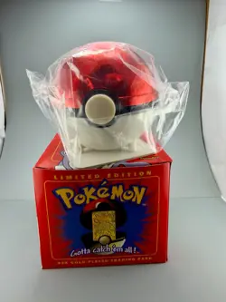 Vintage 1999 Burger King Pokemon 23K Gold Cards Set of 3 SEALED Pokeball - Image 4