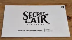 Showcase: Streets of New Capenna | Gilded FOIL | Secret Lair MTG SEALED - Image 2