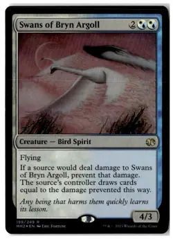 MTG Foil Swans of Bryn Argoll - Modern Masters 2015 Moderately Played English - Image 1
