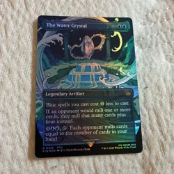 The Water Crystal (Borderless) Final Fantasy Foil - Image 1