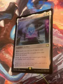 MTG Magic: The Gathering - Final Fantasy - THE WIND CRYSTAL Legendary Foil Mint - Image 2