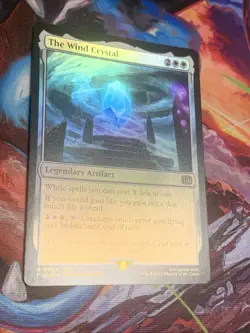 MTG Magic: The Gathering - Final Fantasy - THE WIND CRYSTAL Legendary Foil Mint - Image 3