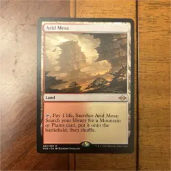 Wizards of the Coast Arid Mesa 244/303 Modern Horizons 2 Regular Rare Eng Land - Image 1