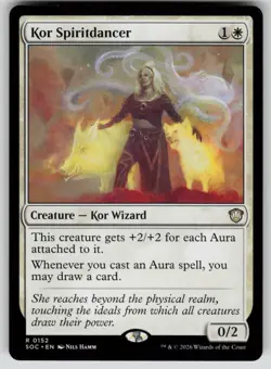 Kor Spiritdancer Rare Commander: Secrets of Strixhaven 152 MTG Near Mint 2026 - Image 1