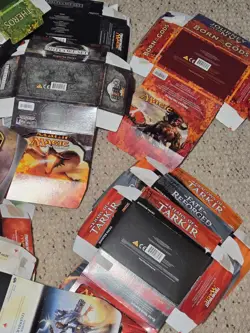 MTG Empty Booster Boxes Lot of 42. (Disassembled for shipping) Magic Gathering. - Image 2