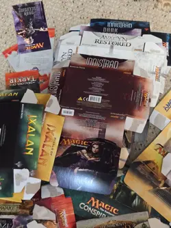 MTG Empty Booster Boxes Lot of 42. (Disassembled for shipping) Magic Gathering. - Image 5