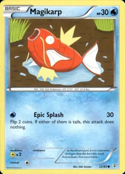 Magikarp 22/83 Common Generations Pokemon Lightly Played - Image 1