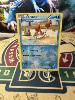 Krabby 21/83 XY Generations Reverse Holo Pokemon Card English - Image 1
