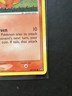 Pokemon TCG 2007 Charmander EX Power Keepers 48/108 MP - Image 4