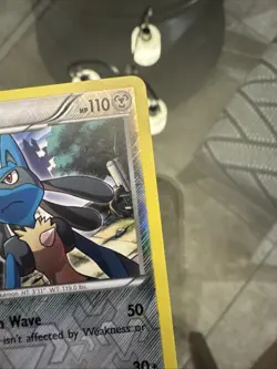 Lucario 63/124 NM Rare Reverse Holo Fates Collide 2016 Pokemon TCG - Image 3