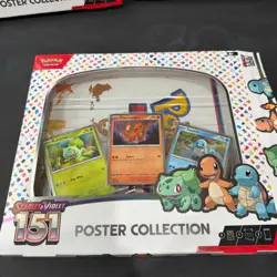 3x Pokemon 151 Poster Collection- Poster & Promos OPEN BOX - Image 3