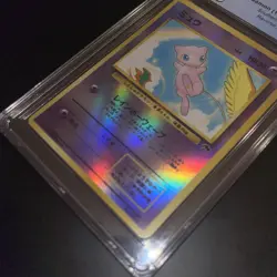 SUPER CLEAN 💎 CGC 8.5 1999 Pokemon Southern Islands Mew Reverse Holo Japanese - Image 3