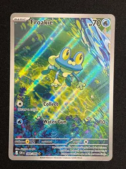 Pokemon Froakie Illustration Rare ME04: Chaos Rising 088/086 NM - Image 1