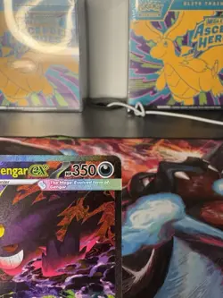 Pokemon TCG ME2.5 Ascended Heroes Mega Gengar ex 284/217 SIR Holo NM - Image 2