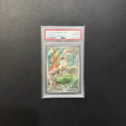 2025 Pokemon Phantasmal Flames MEOWTH 106/094 Illustration Rare GEM MINT PSA 10 - Image 1