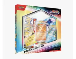 Pokemon TCG Prismatic Evolutions Poster Collection Box New Factory Sealed - Image 1