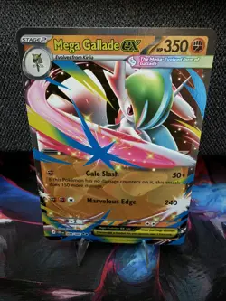 Mega Gallade ex 48/86 Double Rare Pokemon Chaos Rising ME04 NM - Image 1