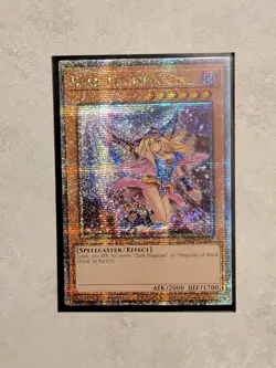 YUGIOH Dark Magician Girl Quarter Century Secret Rare RAO4-EN107 - Image 1
