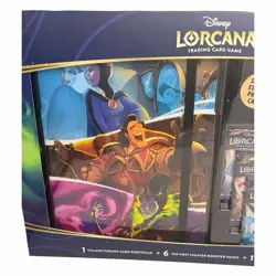 Disney Lorcana First Chapter Collector Set Bundle - 6 Packs Portfolio Promo New - Image 5