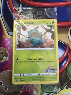 2022 Pokemon Illustration Contest SWSH303 SWSH304 SWSH305 English Sealed Promo - Image 1