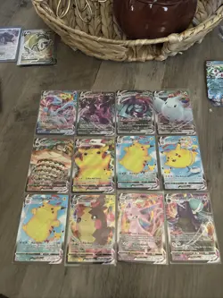 Pokemon TCG Lot of 12 VMAX Full Art Ultra Rare Cards Near Mint - Image 1