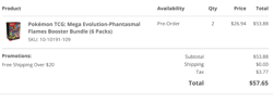 2x Pokemon Mega Evolution Phantasmal Flames Booster Bundle (PREORDER CONFIRMED) - Image 4