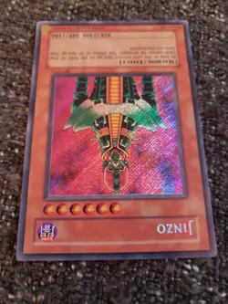 Vintage YuGiOh Prismatic Secret Rare Holofoil Jinzo BPT-011 M/NM - Image 5