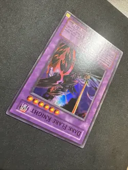 Yugioh Dark Flare Knight DCR-017 1st Super Rare - VLP-NM 💎 - Image 3