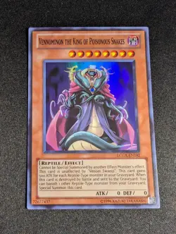 Yugioh - Vennominon the King of Poisonous Snakes LCGX-EN192 Unlimited Super NM - Image 1
