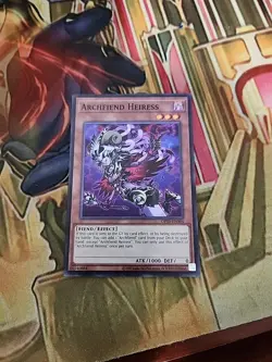 Archfiend Heiress - OP30-EN004 - Super Rare - NM Yugioh - Image 1