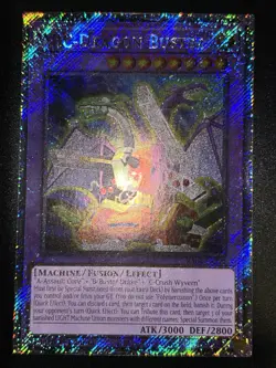 Yugioh! ABC-Dragon Buster - RA04-EN271 - Platinum Secret Rare - 1st Edition Near - Image 1