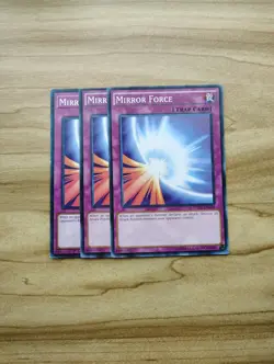 Yu-Gi-Oh! - Mirror Force 3x - Full Playset Of Cards - Image 1