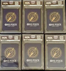 2025 ONE PIECE JP Promo PSA Sequential 6 Card Set PSA10x5 PSA9x1 Luffy - Image 2